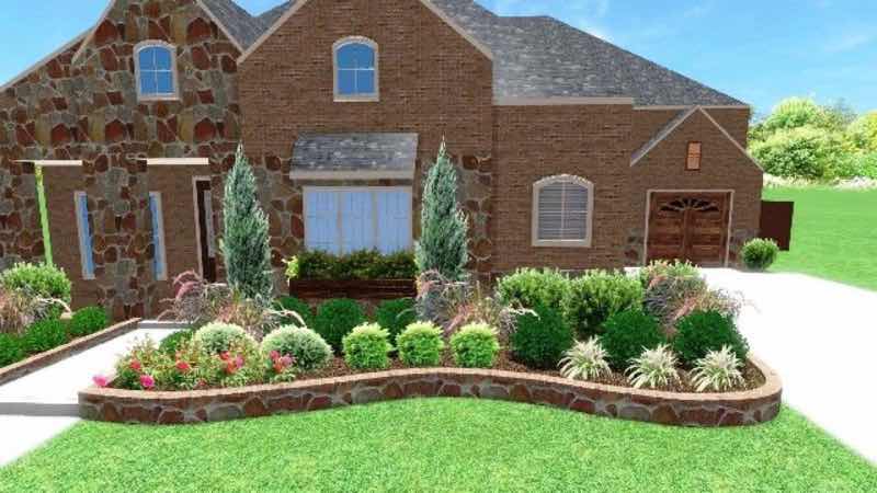 Landscaping Project near Flower Mound